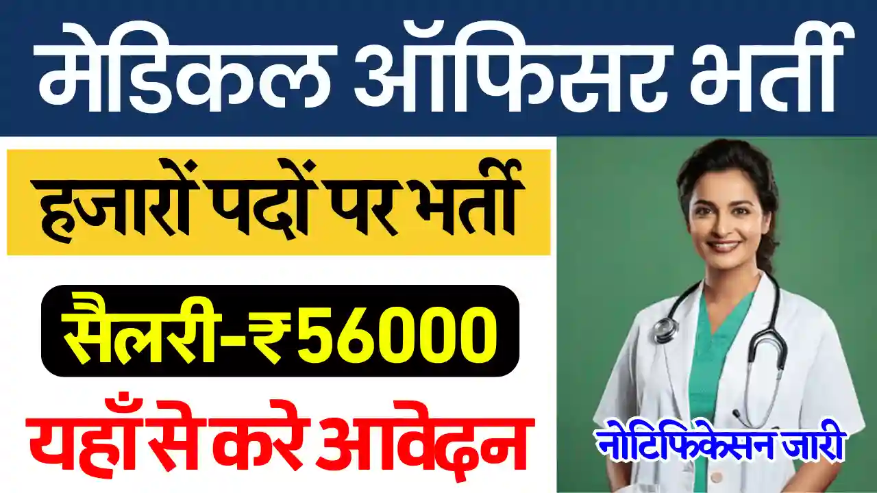 राजस्थान स्वास्थ्य विभाग भर्ती 2024, Medical Officer Vacancy 2024, RUHS Medical Officer Vacancy 2024