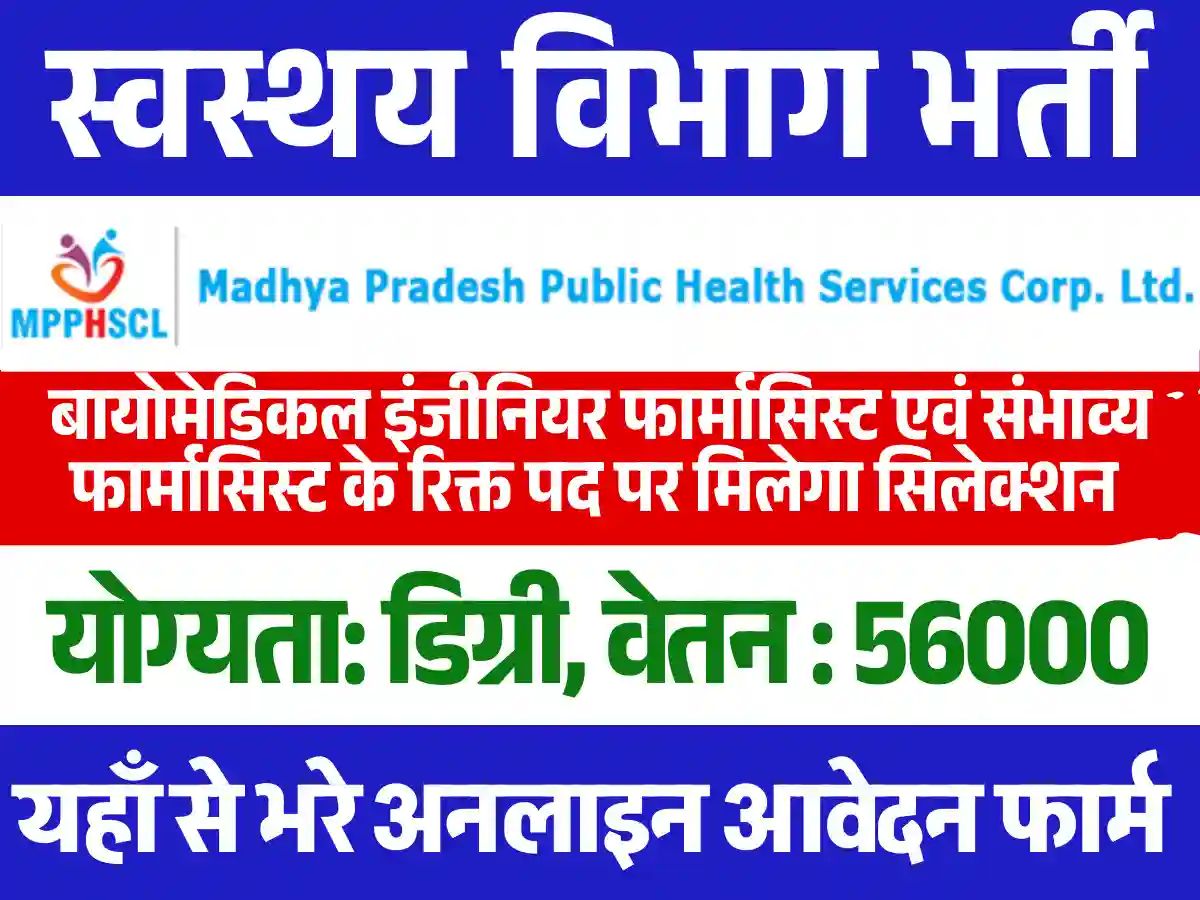 MPPHSCL Vacancy 2025: स्वास्थ्य विभाग में आई नई सरकारी नौकरी, ऐसे भरें फॉर्म