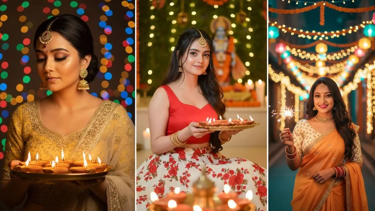 Gemini AI Diwali Photo Prompts For Girls